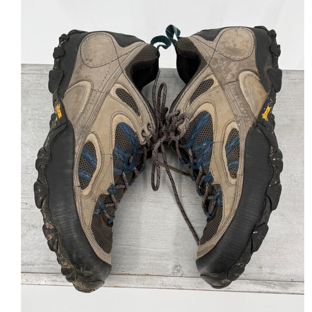 Patagonia Narwhal Hiking Trail Shoes Vibram Men's US 11 Gray Blue Gorpcore